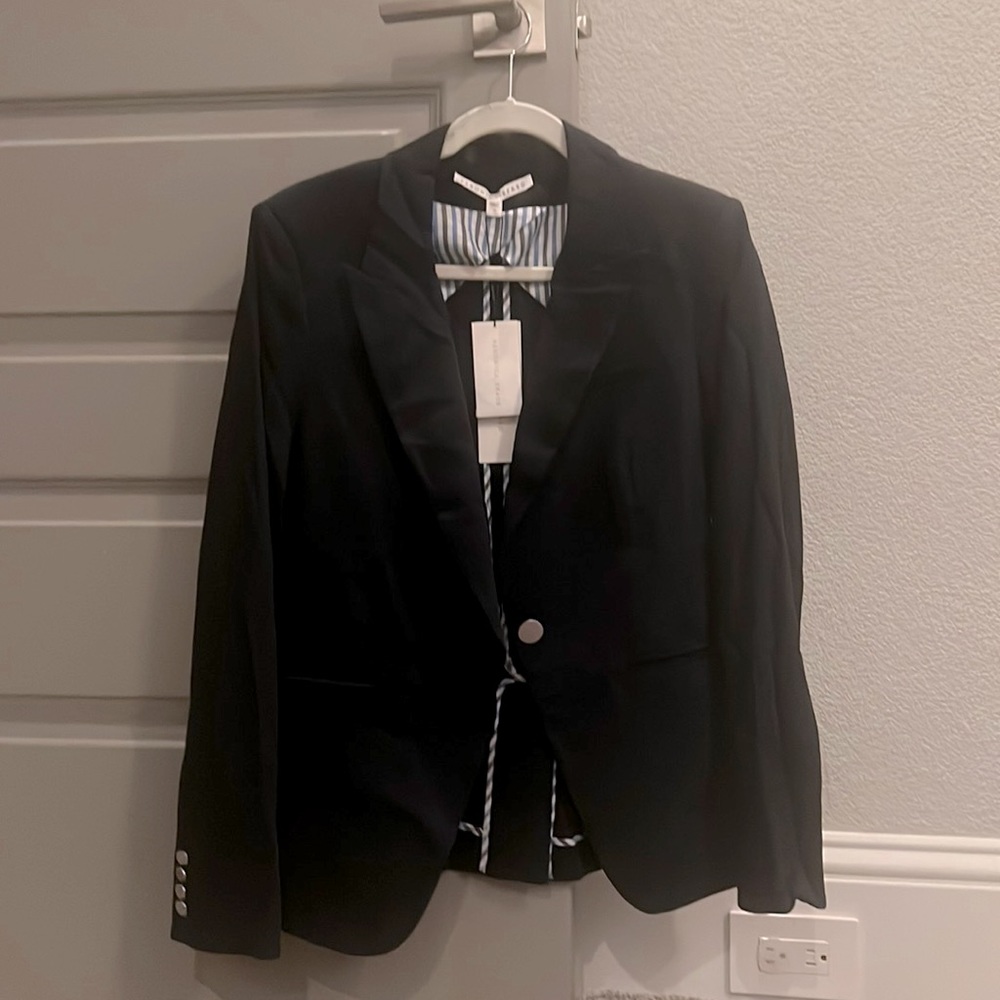 Veronica Beard Simone Dickey One-Button Jacket